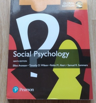 Social Psychology, Global Edition (9th ed.)
