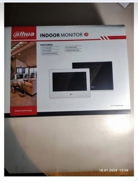 Nowy monitor IP Dahua VTH2621G-P wideodomofon