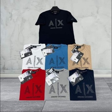 T-shirt koszulka męska Armani r.XL granatowa