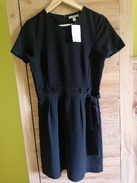 Sukienka krótka, czarna, H&M, rozmiar S