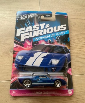 HOT WHEELS FAST FURIOUS WOMEN THE FAST Ford GT-40