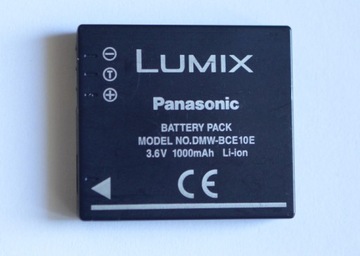 Panasonic DMW-BCE10e Akumulator BCE10 Oryginał 