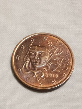 Francja, 5 Euro Cent, 2010 r. Paris