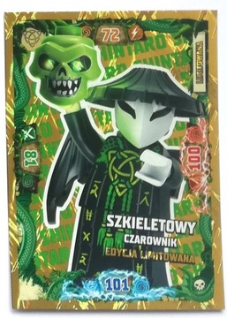 Karta LEGO Ninjago LIMITED Seria 6 LE12 Czarownik