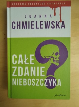 Joanna Chmielewska Całe zdanie nieboszczyka