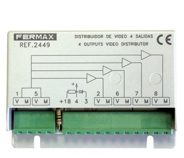 FERMAX Dystrybutor sygnału video 4-wyjścia
