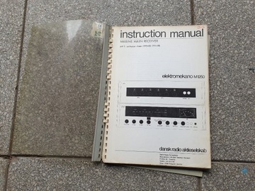 Instruction Manual Dansk Radio Elektromekano M1250