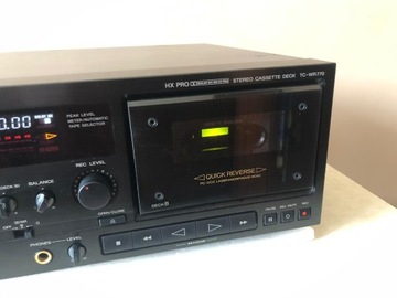Magnetofon Deck Sony TC-WR 770 jak nowy do przeglądu serwisu