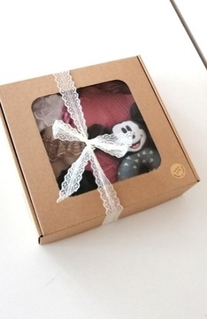 myszkamickey grzechotka giftbox prezent babyshower