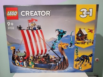 #Nowe# Lego 31132 Creator 3w1 Statek Wikingów 