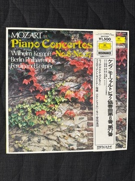 Mozart* - Klavierkonzert Nr. 8, Nr. 27 (Japan)