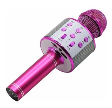 Mikrofon karaoke bluetooth zabawka głośnik