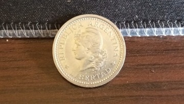 Moneta 1 Peso 1957r. Peso Argentyńskie,Stan.!