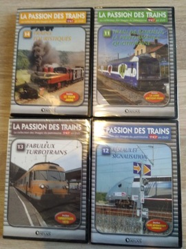 La Passion des Trains 15 dvd francuski + GRATISY
