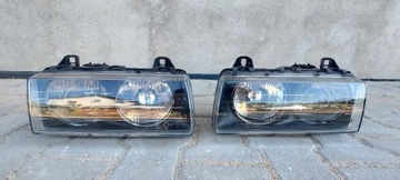 Lampy reflektory soczewka BOSCH BMW E36 polerka 