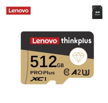 Karta pamięci 512GB LENOVO Thinkplus mSD +Adapter 