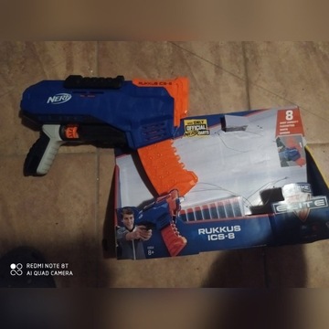 Nerf N-Strike Elite - Wyrzutnia Rukkus ICS-8 