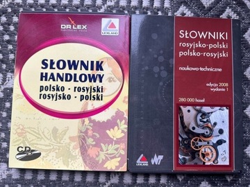 Słowniki polskie-rosyjskie i rosyjsko-polskie CD