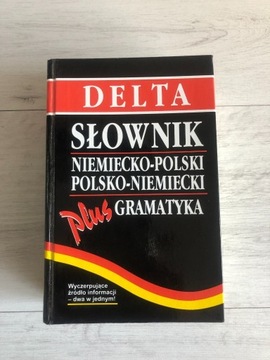 Słownik Polsko - niemiecki plus gramatyka DELTA