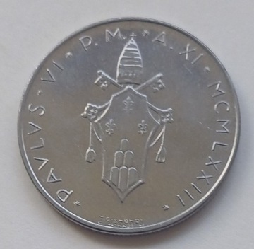 Watykan - Paweł VI - 100 lira - 1973r. 