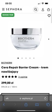 Cera RepairBarrier Cream biotherm 