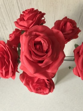 Bukiet czerwonych róż 7 szt