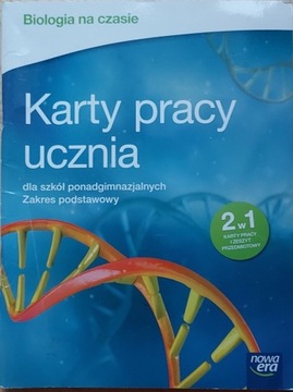 Biologia na czasie, karty pracy ucznia 