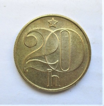 20 Halerzy 1990 r.  Czechosłowacja