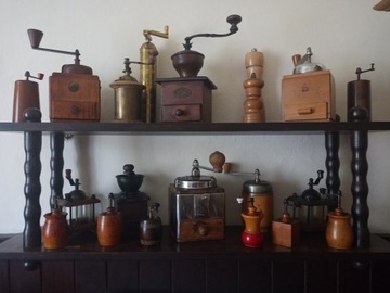 Kolekcjonerowi - Kolekcja młynków do kawy i pieprz