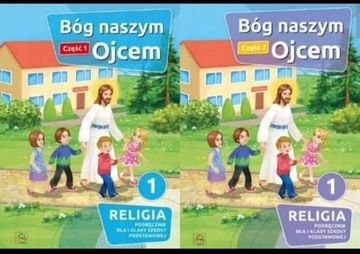 Podręczniki cz 1 i 2 do kl.1 religia