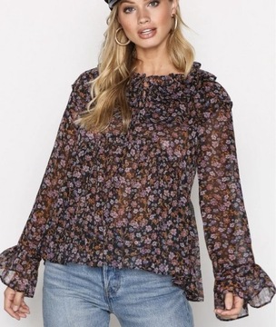 New Look bluzka boho w kwiaty 42 XL