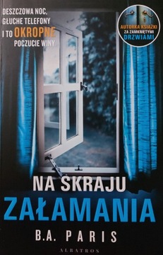 NA SKRAJU ZAŁAMANIA - dobry thriller - okazja!