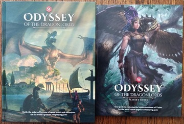 Odyssey of The Dragonlords plus dodatki rpg nowy