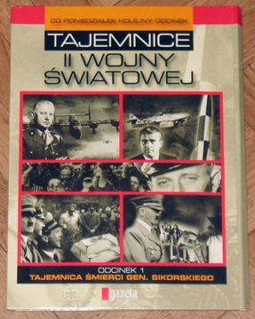 Komplet 5 VCD Tajemnice II wojny światowej NOWE