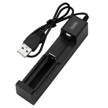 ładowarka USB do 14650 16340 16650 18350 3.7V