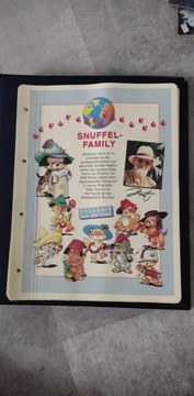 Karty telefoniczne Album Snuffel Family certyfikat