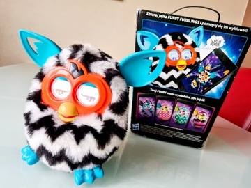 Furby Black & White Polska Wersja 100% Sprawny