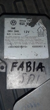 Fabia I sensor airbag 6Q0909601C