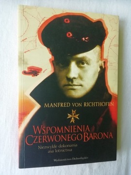 WSPOMNIENIA CZERWONEGO BARONA Richthofen stan BDB