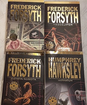 Frederick Forsyth - 3 książki + Humprey Hawksley