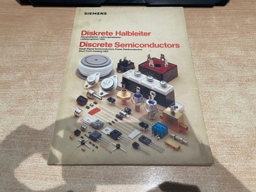 Katalog półprzewodników Siemens 1983 dobry stan