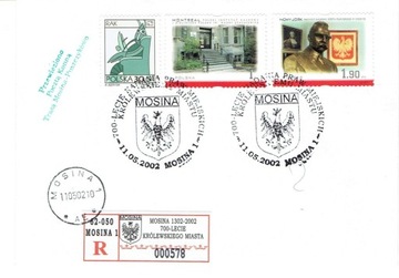 2002-Mosina, 700lat Królewskiego Miasta, R "okol.