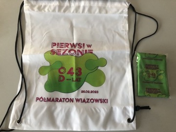 Buff + worek - „Półmaraton Wiązowski” 2023 - NOWE