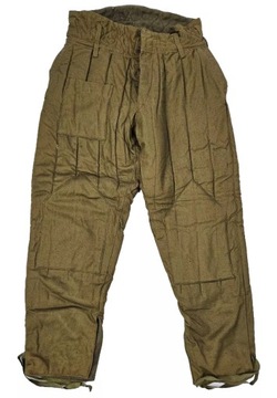 Oryginalne ocieplane spodnie wojskowe ZSRR r. 3 (A)