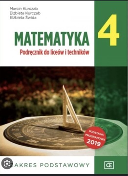 Matematyka 4 zakres podstawowy - podręcznik OE 