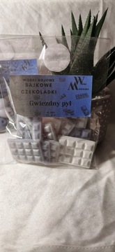 Woski sojowe - bajkowe czekoladki - gwiezdny pył