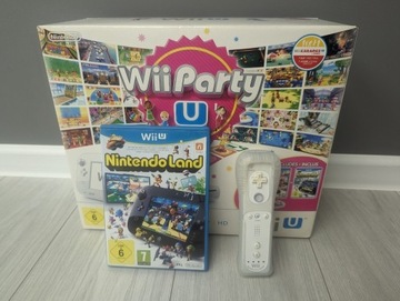Konsola Nintendo Wii U biała + Wii remote BOX