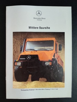 prospekt Mercedes-Benz Unimog - Mittlere Baureihe