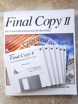 Final Copy II Dyskietki + Podręcznik 