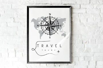 Plakat/Obraz A3 dla miłośników podróży "travel"